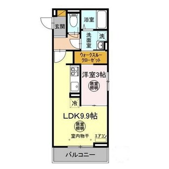 間取図 プロスター栄町