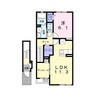 シンビオシス 1LDKの間取り