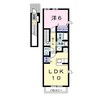 ハーモニーＳ 1LDKの間取り