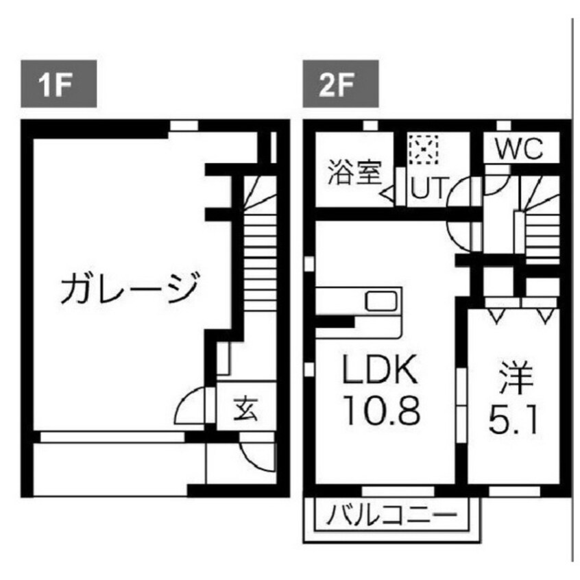 間取図 Ａ'ｓ　Ｇａｒａｇｅ（エースガレージ）