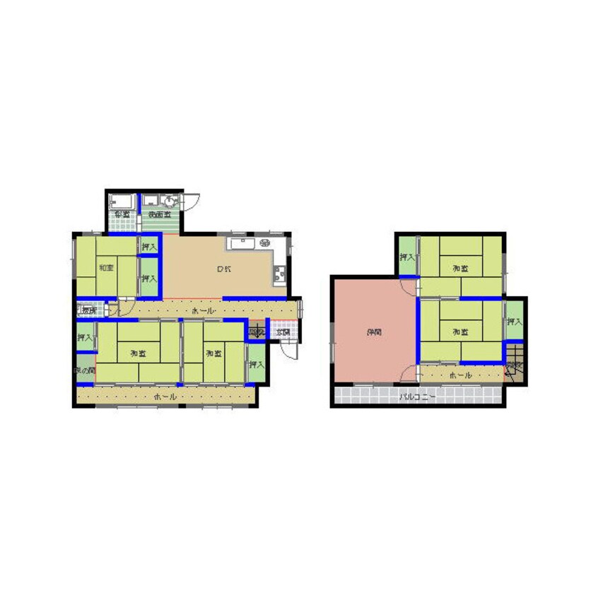 間取図 加藤木住宅