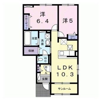 間取図 ローズ・ヘレン