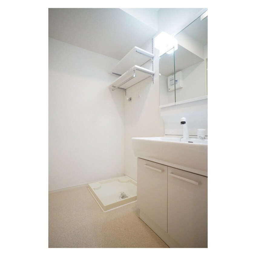 ゆとりの洗面スペースで朝の身支 グラン　ビレッジ　ウー　Ⅱ