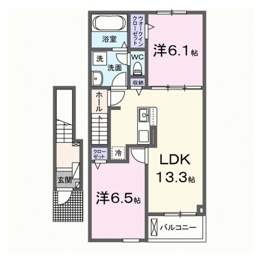 間取図 グラン　ビレッジ　ウー　Ⅳ