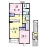 ヴィオラＢ 2LDKの間取り