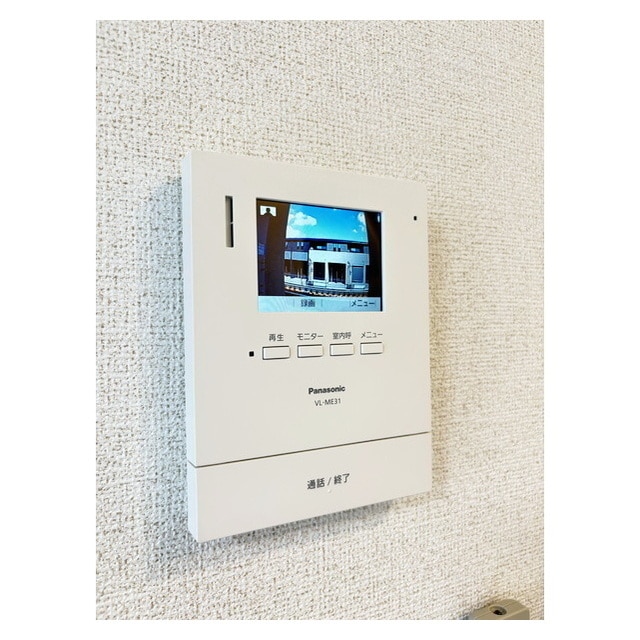 来客者の顔を確認できて安心です ヒカルサ水戸石川サウス