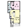 Ｈｅａｒｔ　Ｈｏｕｓｅ　Ⅱ 1LDKの間取り