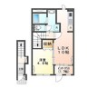 （仮）双葉台アパート新築工事 1LDKの間取り