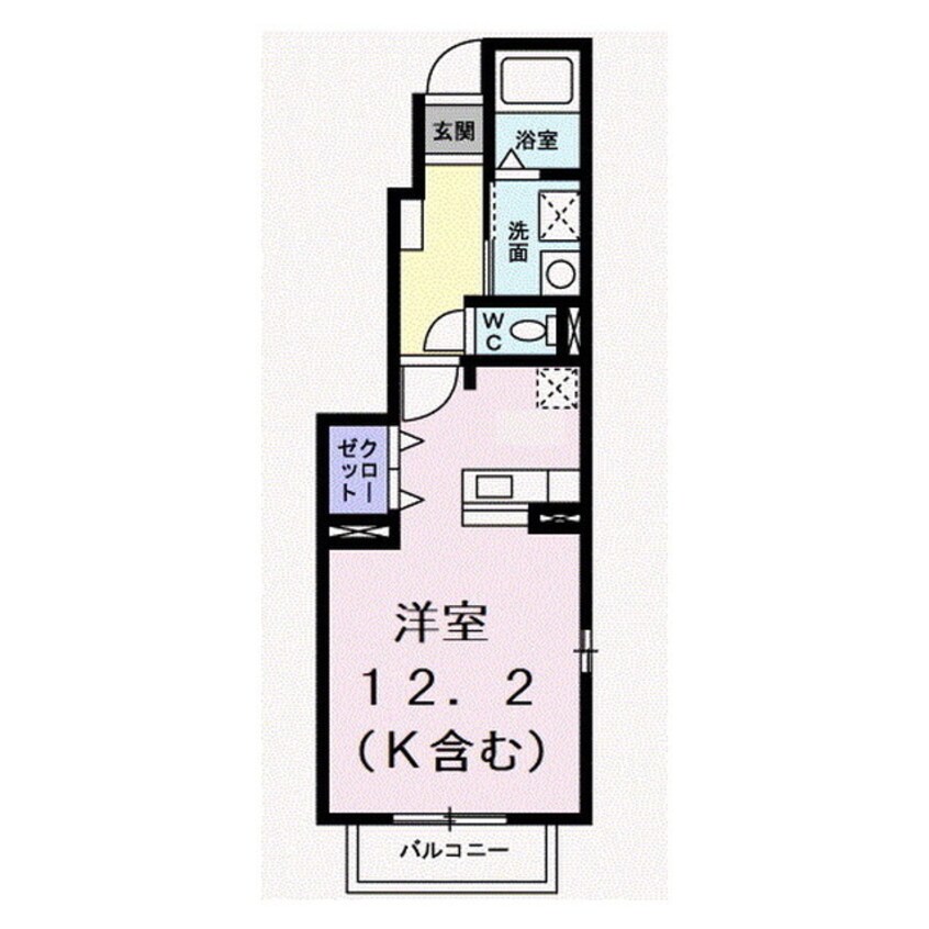 間取図 サンリット・Ｍ