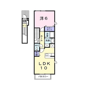 間取図 サンリット・Ｍ
