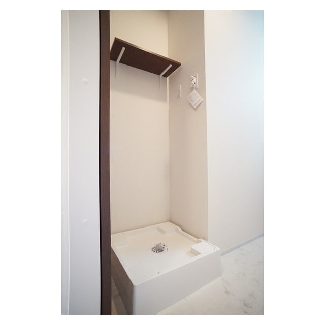 ムダなく確保された洗濯機スペー メゾンタカハシ