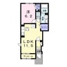 アレグリア 1LDKの間取り