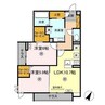 プロスター元山町 2LDKの間取り