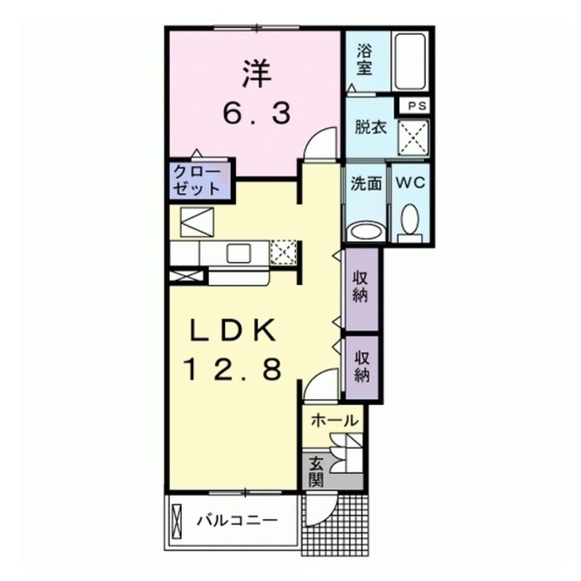 間取図 カーサ・セレーノ