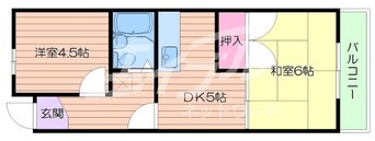 間取図 グリーンライフ西宿