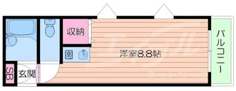 間取図 アクセスコート箕面