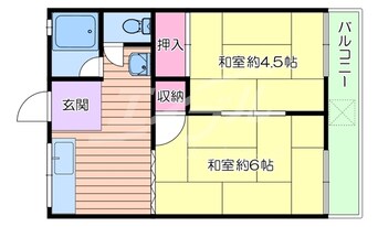 間取図 西小路ハイツ