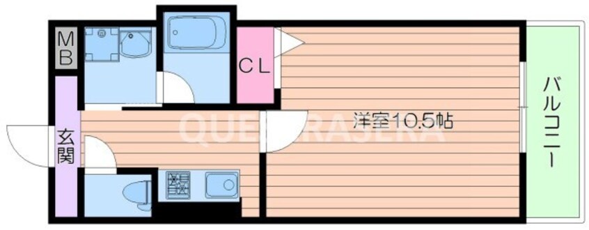 間取図 ルミナスビラ石橋