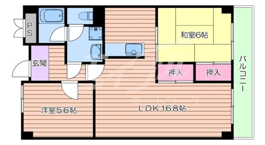 間取図 グランディール小山