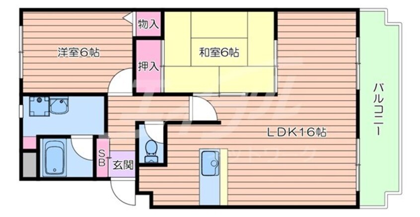 間取図 サンヒル箕面