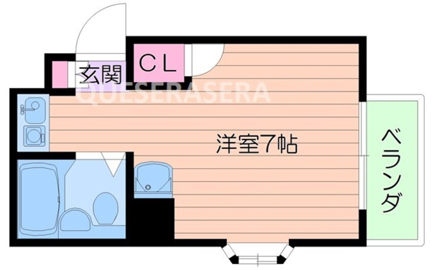 間取図 カルム西緑丘