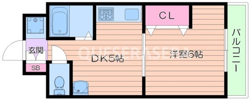 間取図 コーポ菜々草