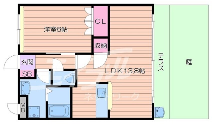 間取図 アンティーヴ