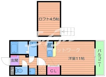 間取図 メゾンダイコー石橋