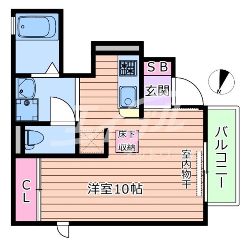 間取図 カーサ　コモドⅣ