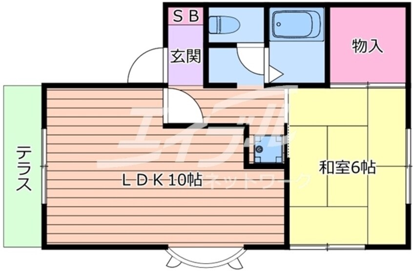 間取図 マシオン刀根山