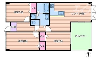 間取図 サンライズ緑丘