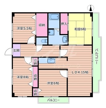 間取図 エトワール緑丘