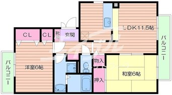 間取図 ネオパーチェ　A棟