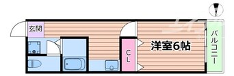 間取図 シャトー野間