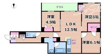 間取図 シャーメゾン　Bel Cuore