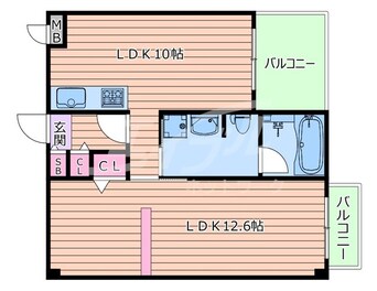 間取図 PHOENIX緑地公園