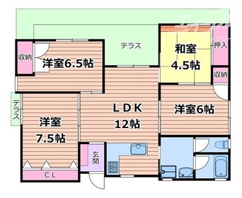 間取図 ドムス桜ヶ丘