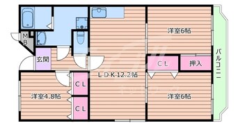 間取図 アルカディアヒルズ