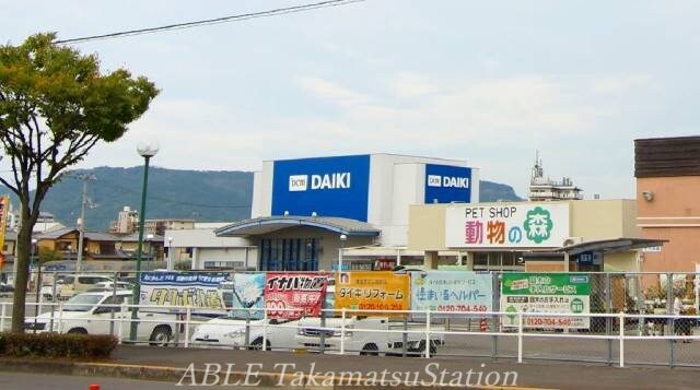 ＤＣＹダイキ　上福岡店(電気量販店/ホームセンター)まで1141m 高松琴平電気鉄道<ことでん志度線>/松島二丁目駅 徒歩6分 8階 築34年