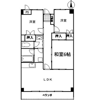 間取図 アルファエステート高松町