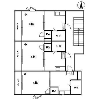 間取図 コート三条