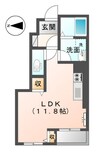 高徳線/屋島駅 徒歩14分 1階 築5年 1Rの間取り