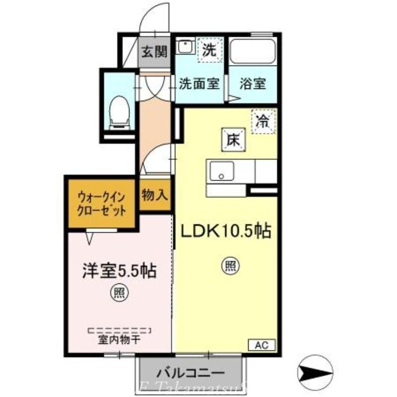 間取り図 サウザンド・チカラ