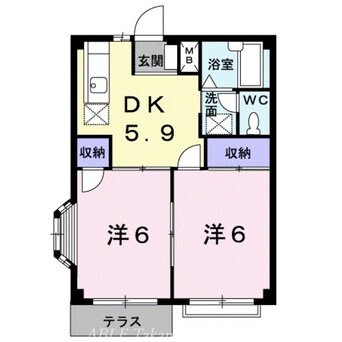 間取図 エルディム武下