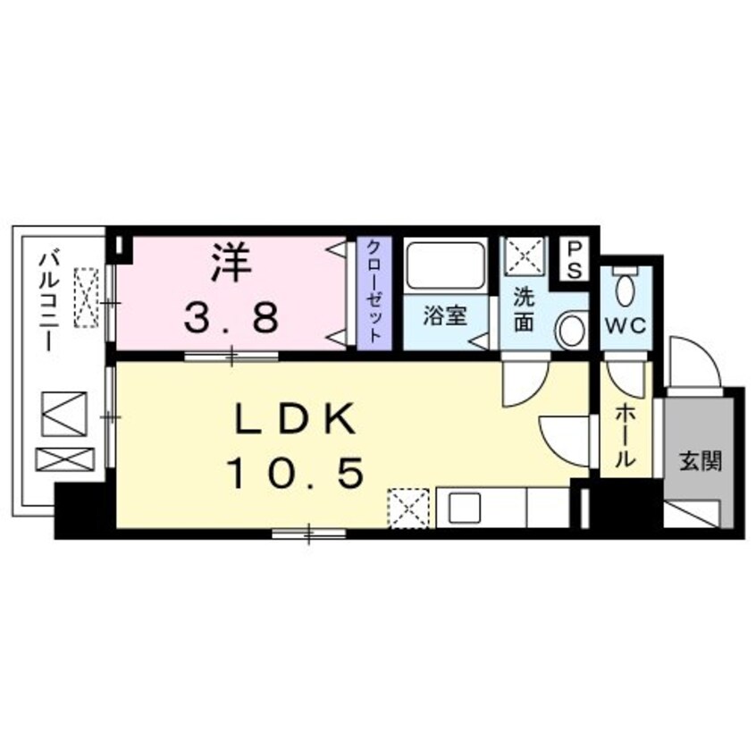 間取図 アルテミスコート