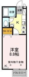 高松琴平電気鉄道<ことでん琴平線>/三条駅 徒歩11分 1階 築21年 1Kの間取り