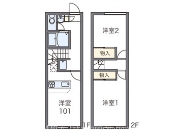 間取図 レオパレスｕ