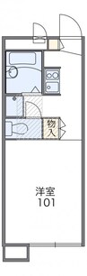 高松琴平電気鉄道<ことでん琴平線>/仏生山駅 徒歩5分 1階 築24年 1Kの間取り