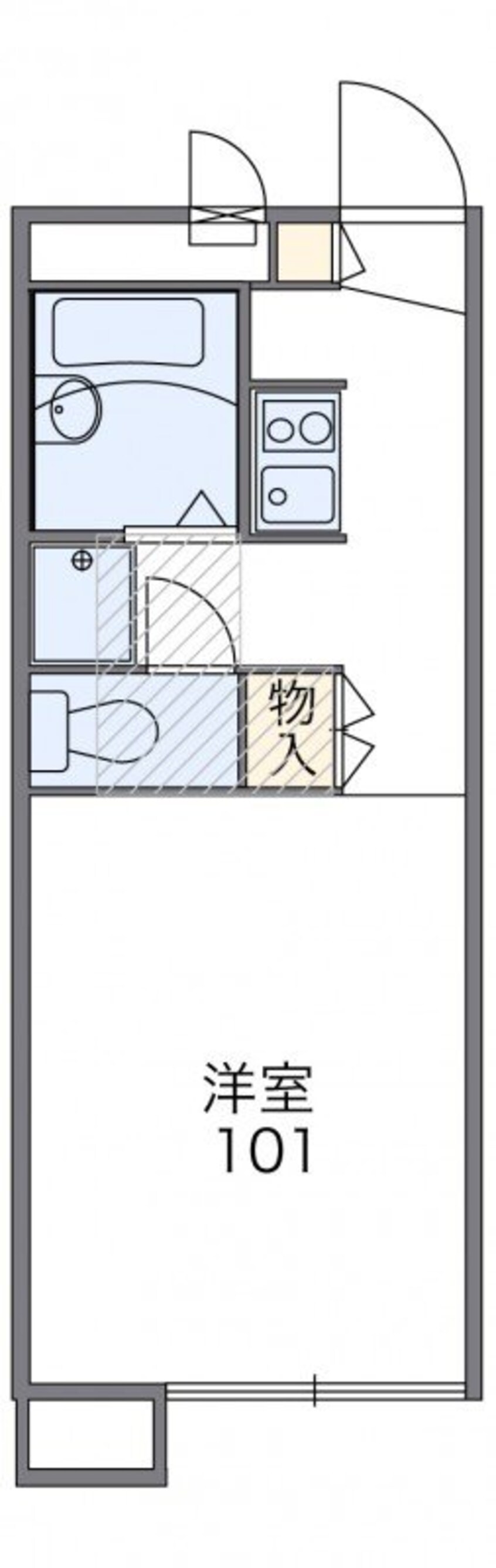 間取図 レオパレスＳｅｔｏ　Ｌａｎｄｓ　Ｍ＆Ｋ