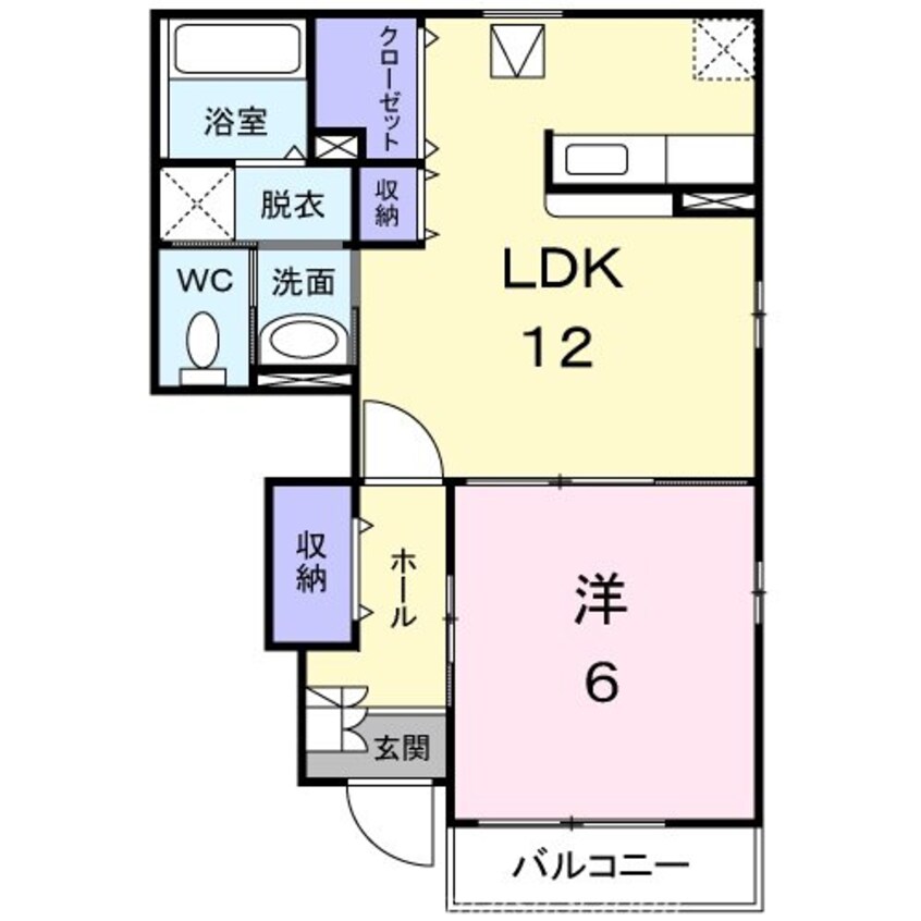 間取図 ブライトタウンＭーⅠ